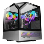 AZZA CSAZ-810 Sanctum ATX Case/Gaming/ATX Mid-Tower/Computer Case/Tempered Glass Panel