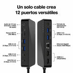 iVANKY 12-in-2 FusionDock 1 for M6/M5 MacBook Pro Docking Station