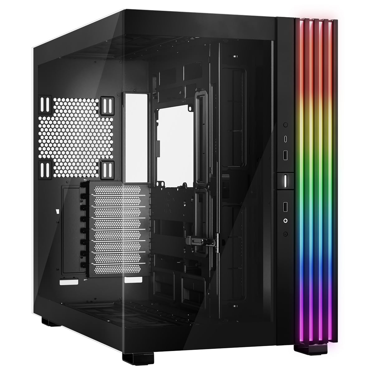 be quiet! Light Base 500 LX White PC Case, Fully Windowed Front and Side