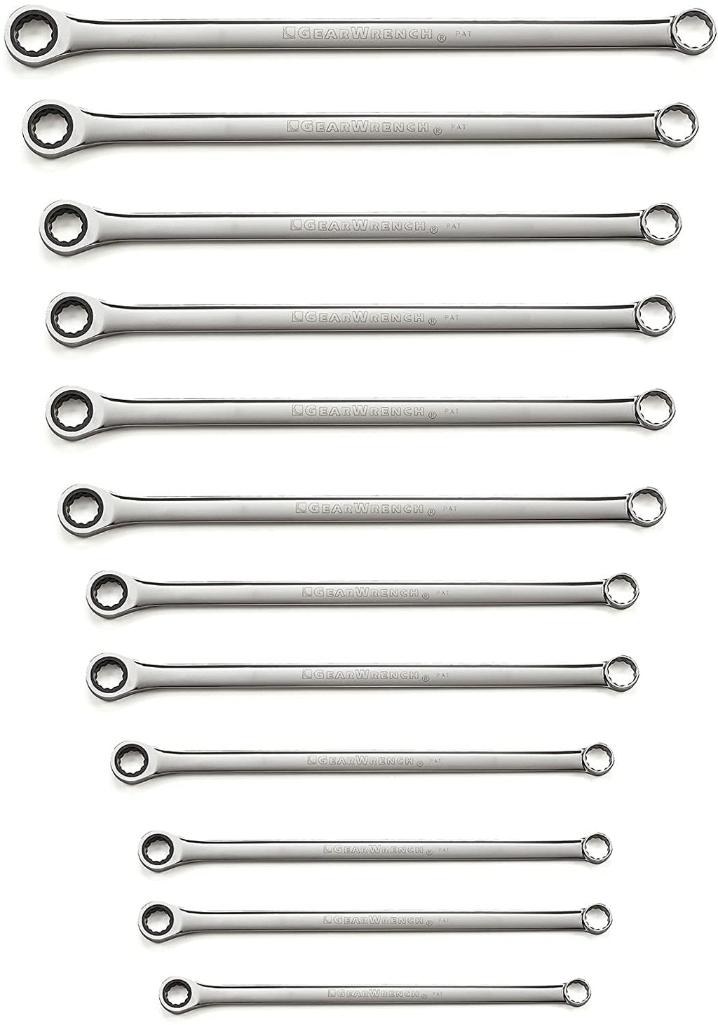 GEAWRENCH 12 Pc. Gearbox XL Ratcheting Wrench Set, Metric - 85988