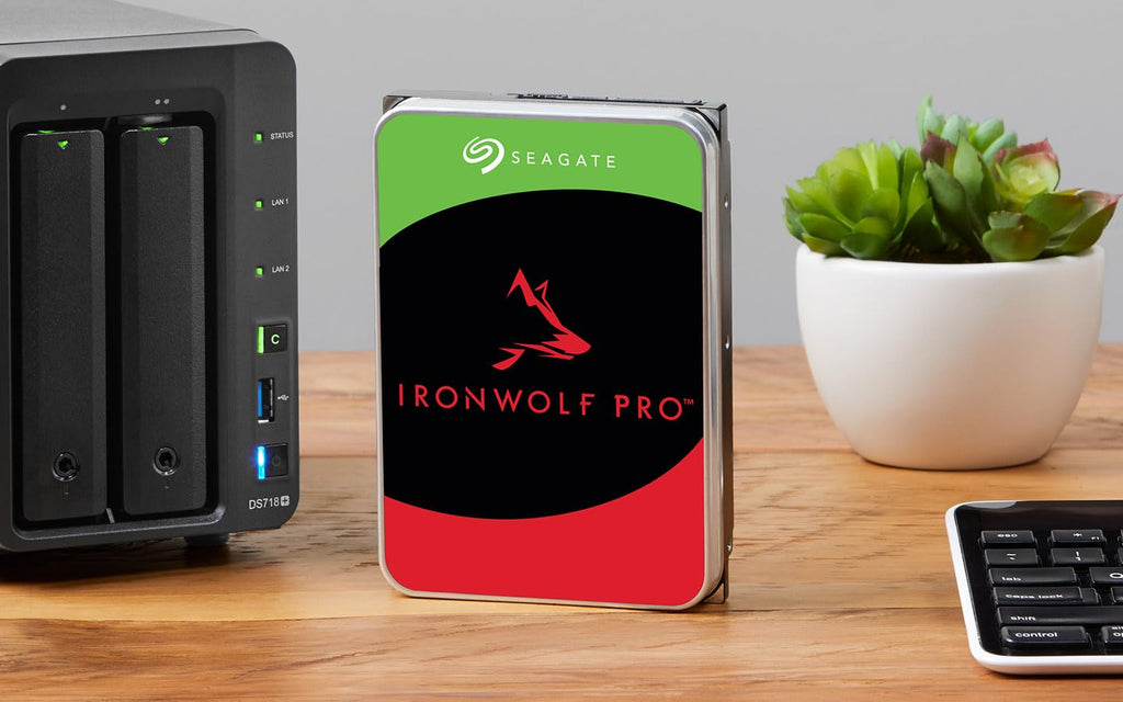 Seagate IronWolf Pro 6TB NAS Internal Hard Drive HDD – CMR 3.5 Inch Sata 6Gb/s 7200 RPM 256MB Cache for Raid Network Attached Storage, Data Recovery Service – Frustration Free Packaging (ST6000NE0023)