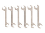 TEKTON Angle Head Open End Wrench Set, 14-Piece | WAE92001