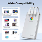 iDiskk APPL-e Certified 1TB External Hard Drive for iPhone,Auto Backup Data