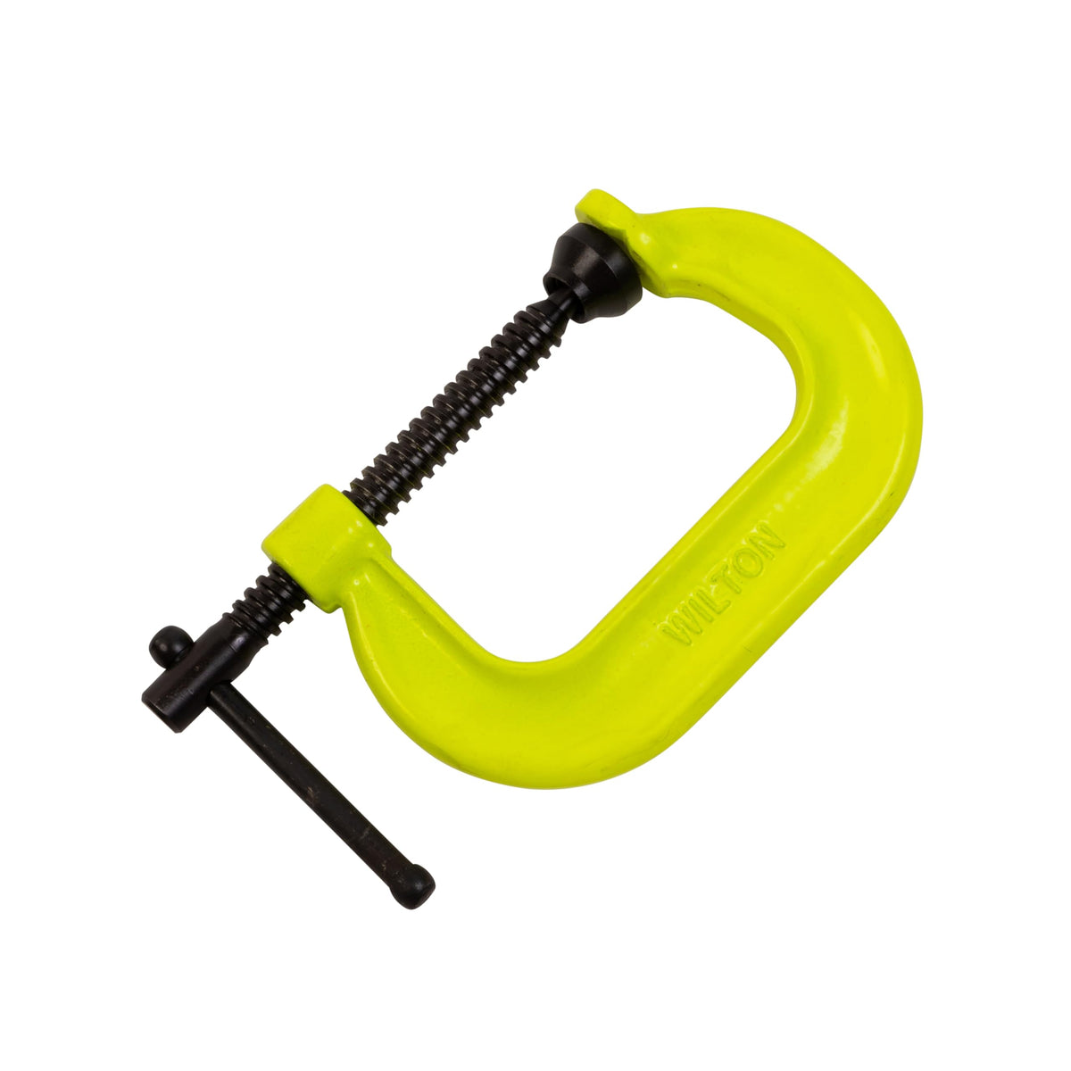 Wilton Hi-Vis C-Clamp, 10-1/8" Opening, 6" Throat, 8000 Lbs. Clamping Force (Model 410-SF)