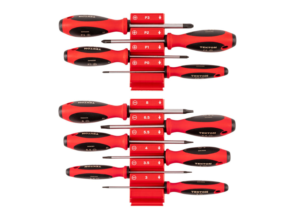 TEKTON Phillips and Slotted Screwdriver Set, 26-Piece | DWZ90009