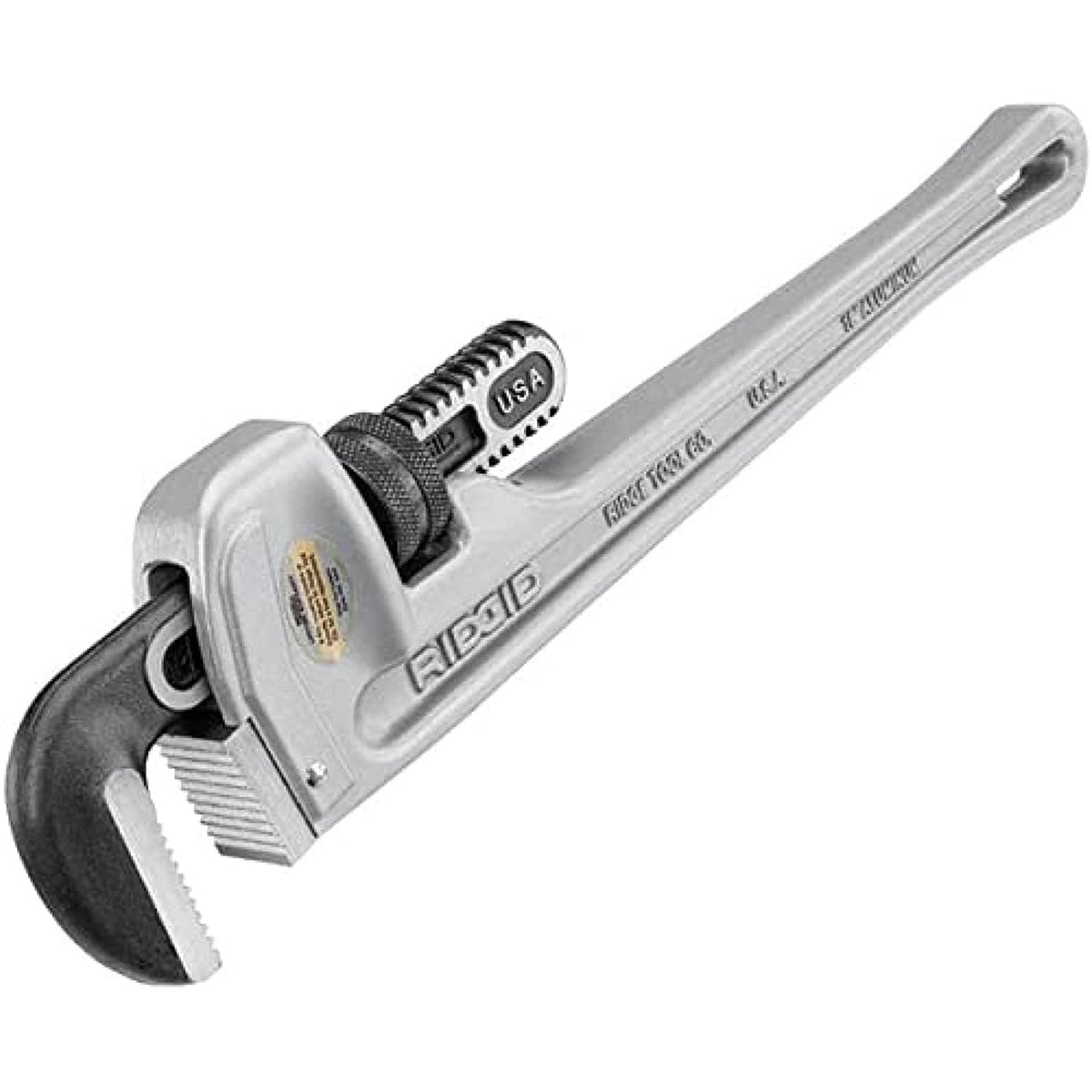 RIDGID 31642 Model 152 Quick-Acting Tubing Cutter (1/4-inch to 2-5/8-inch) + RIDGID 31100 Model 818 Aluminum Straight Pipe Wrench (18-inch)