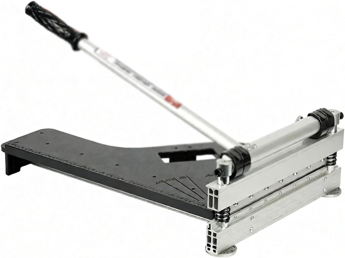Composite flooring cutter, for multi-layer flooring, fiber cement board,for wall panels with rubber concave backing Precision cutting tool for home improvement