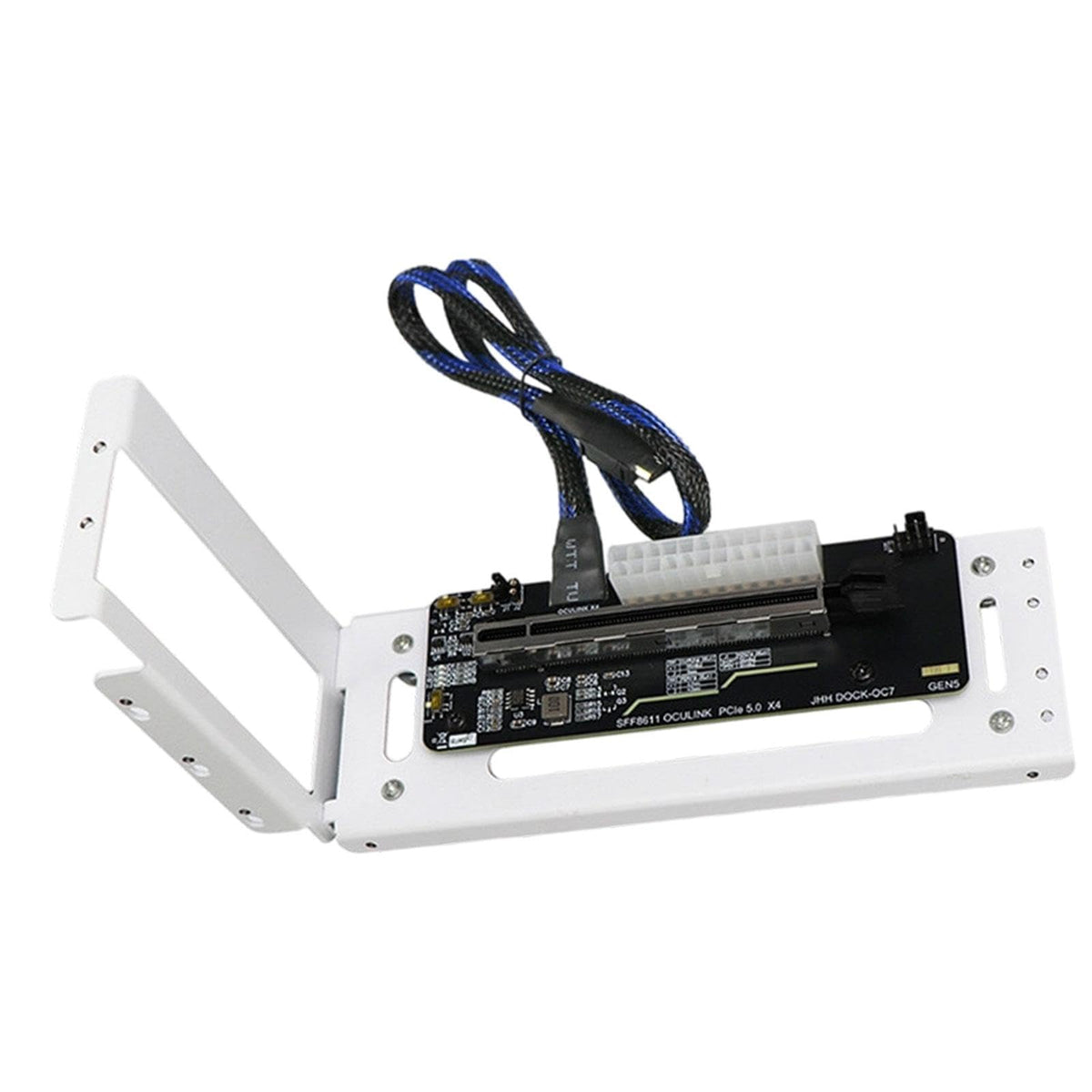 External Graphics Card Dock Bracket Easy Installation Parts Versatile with Adapter, Black