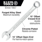 KLEIN TOOLS 68406 14-Piece SAE Combination Wrench Set