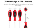 TEKTON Phillips and Slotted Screwdriver Set, 26-Piece | DWZ90009