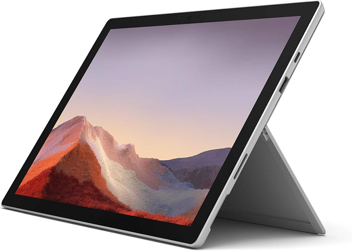 Microsoft Surface Pro 7 Tablet 2-in-1 Intel Core i7 16GB RAM 256GB SSD 12.3 Inch Touchscreen Matte Black Windows 11 PRO (Renewed)