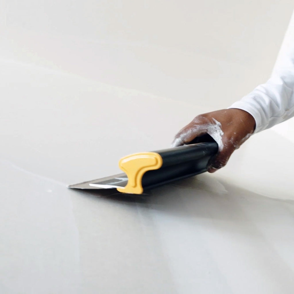 DEWALT Drywall Skimming Blade Set - 7", 10" & 16" Blades | Pro-Grade | Extruded Aluminum & European Stainless Steel Construction | High-Impact End Caps | 3-442