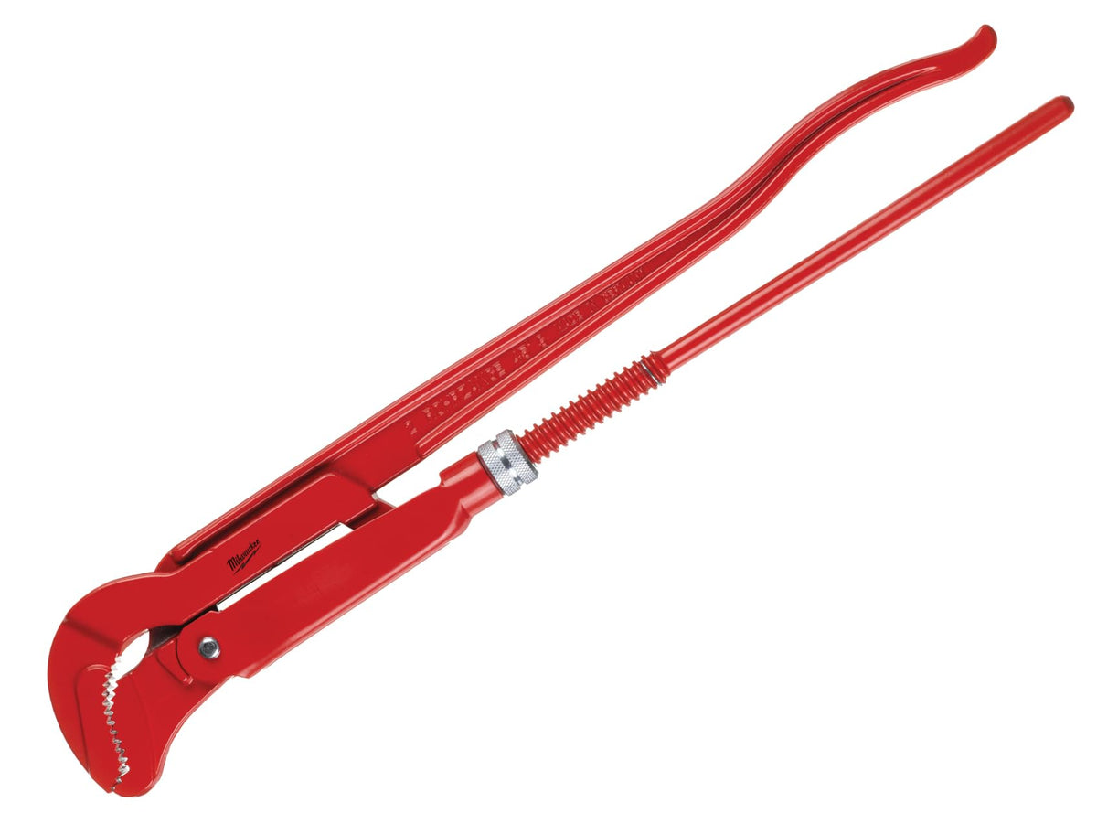 Milwaukee 932464578 Steel Jaw Pipe Wrench 550mm Capacity 83mm, Red