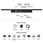 15.6" All-in-One Industrial Panel PC, Android 12 Fanless Tablet RK3399 4GB RAM/64GB ROM, Rugged Embedded Touchscreen Computer 1920 * 1080 IPS，WiFi 5 Bluetooth 4.2 for Automation/Kiosk/Bar/Warehouse