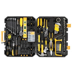 198pc Tool Set - Black & Yellow - Comprehensive Tool Kit - Durable Steel Construction - for DIY Enthusiasts & Professionals - Ideal Gift for Home Improvement Projects