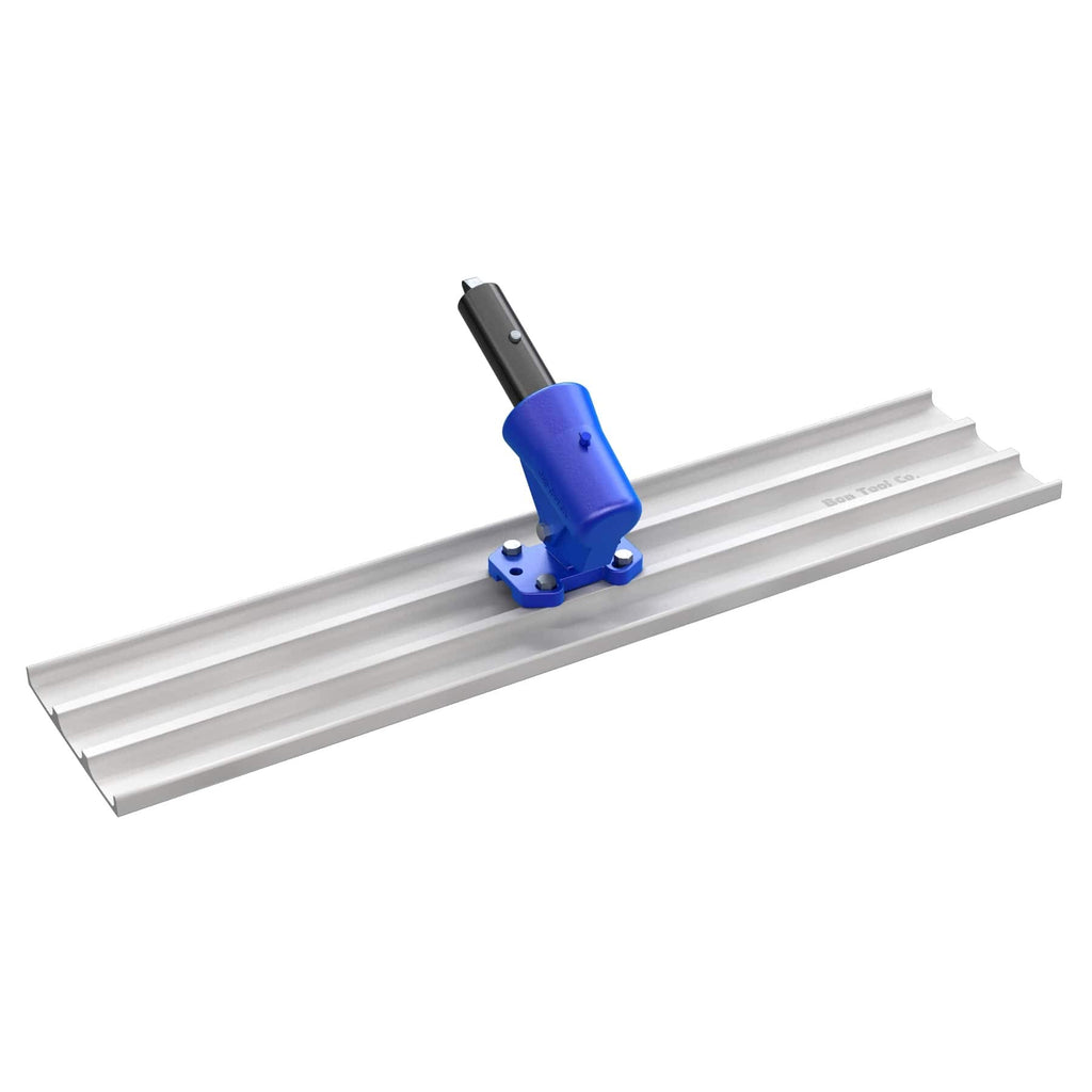 Bon Tool 82-413 Bull float - Magnesium 42-inch X 8-inch Square End - With Wormgear Brkt