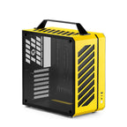 C34 Ultra-Compact ATX PC Case with Handle Yellow