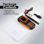 Gauss Meter ±1% High Precision Tesla Meter 0-2500mT 25000Gs Hall Sensor Magnetic Field Tester Data Storage USB Rechargeable TFT Display DC Field Measurement Device