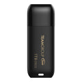 TEAMGROUP C175 1TB USB 3.2 Gen 1 (USB 3.1/3.0) Read 100MB/s Flash Thumb Drive, External Data Storage Memory Stick Compatible with Computer/Laptop/Desktop/PC Matte Black TC17531TBB01