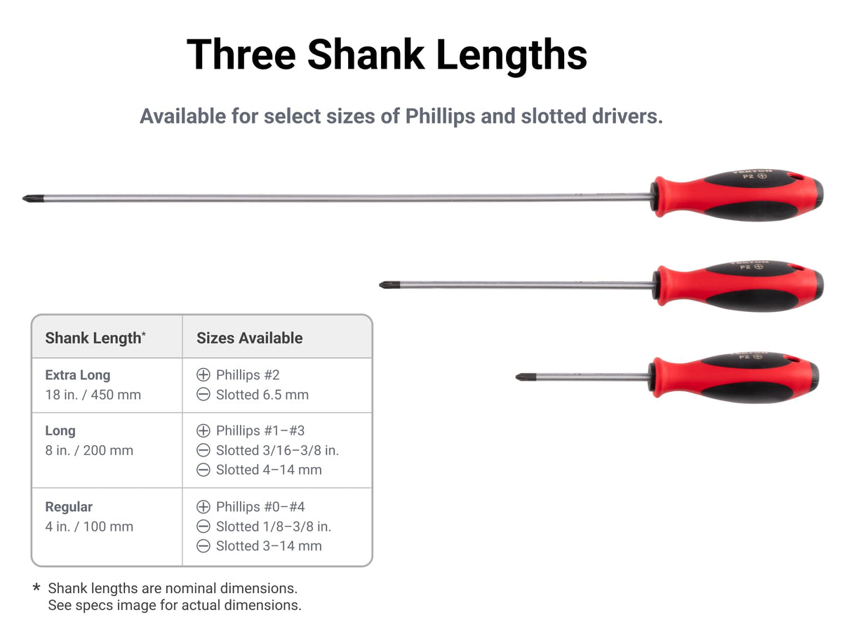 TEKTON Phillips and Slotted Screwdriver Set, 26-Piece | DWZ90009