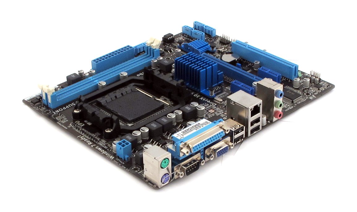 ASUS Socket AM3+ - Hybrid Crossfire Integrated Graphics Support AMD 760G DDR3 1600 Micro ATX Motherboards M5A78L-M LX