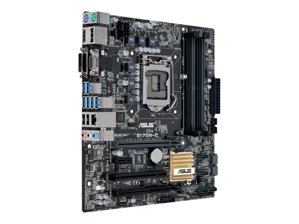 Asus Micro ATX DDR4 LGA 1151 Motherboard Q170M-C/CSM