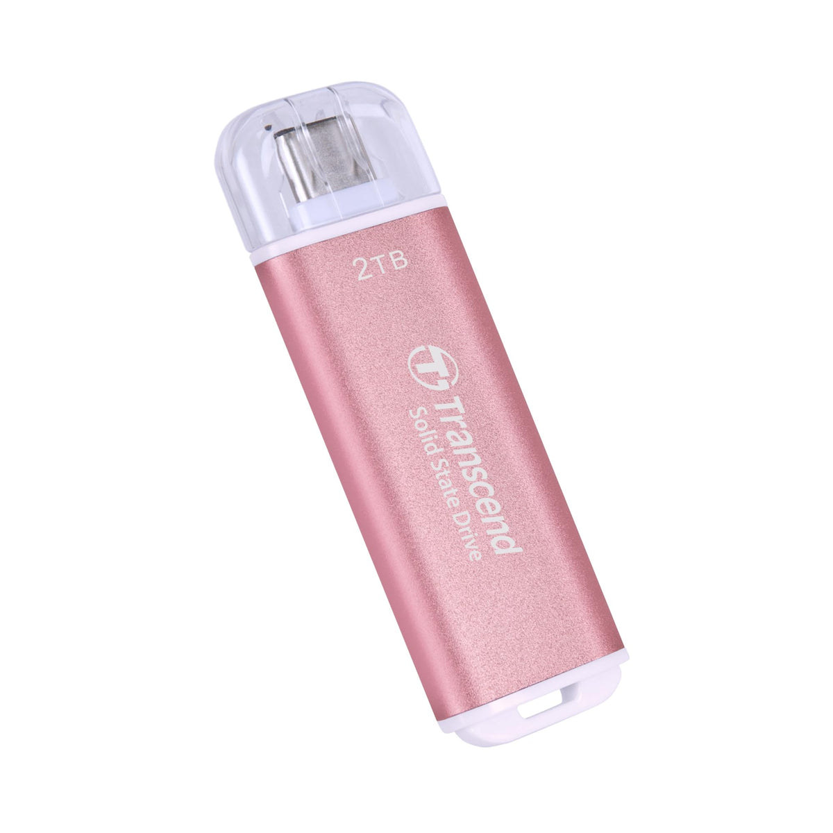Transcend 1TB ESD300 Portable SSD 1050MB/s Type C, Silver, Thumb Drive