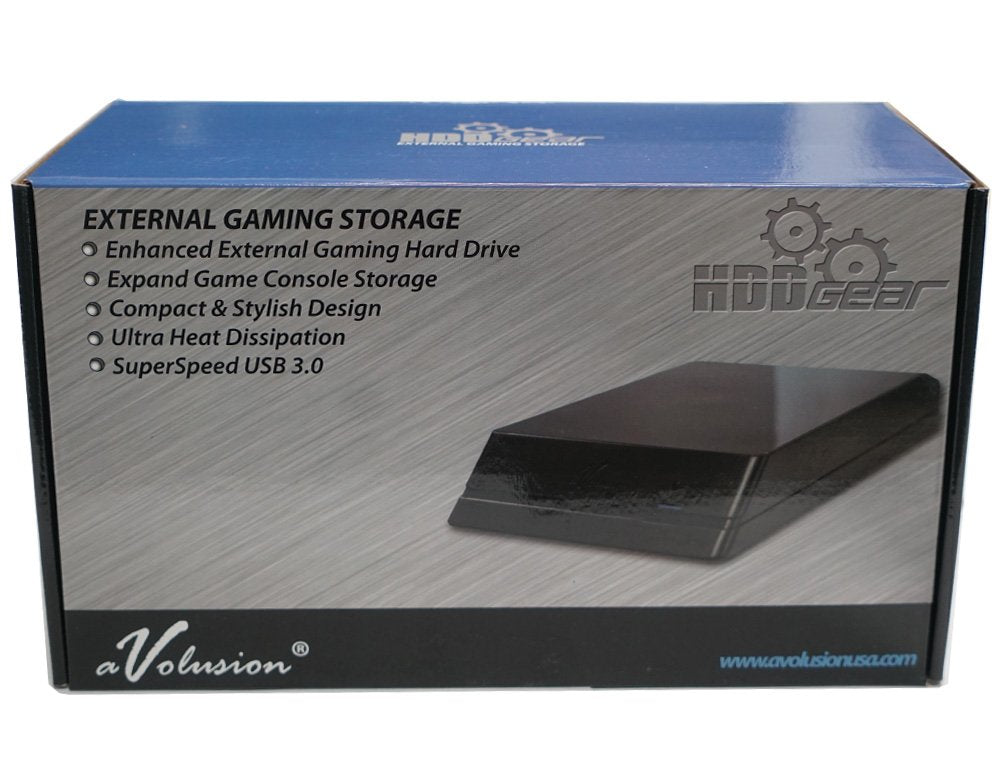 Avolusion HDDGear 2TB (2000GB) USB 3.0 External Gaming Hard Drive (Designed for Xbox One, Pre-Formatted) - 2 Year Warranty (Renewed)