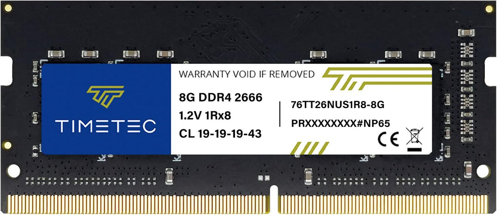Timetec Elite 32GB KIT (2x16GB) DDR4 2666MHz (PC4-2666V) PC4-21300 SODIMM Laptop RAM – 260-Pin 1.2V CL19 Non-ECC Unbuffered Memory Module for Laptop, Notebook, Mini PC, All-in-One