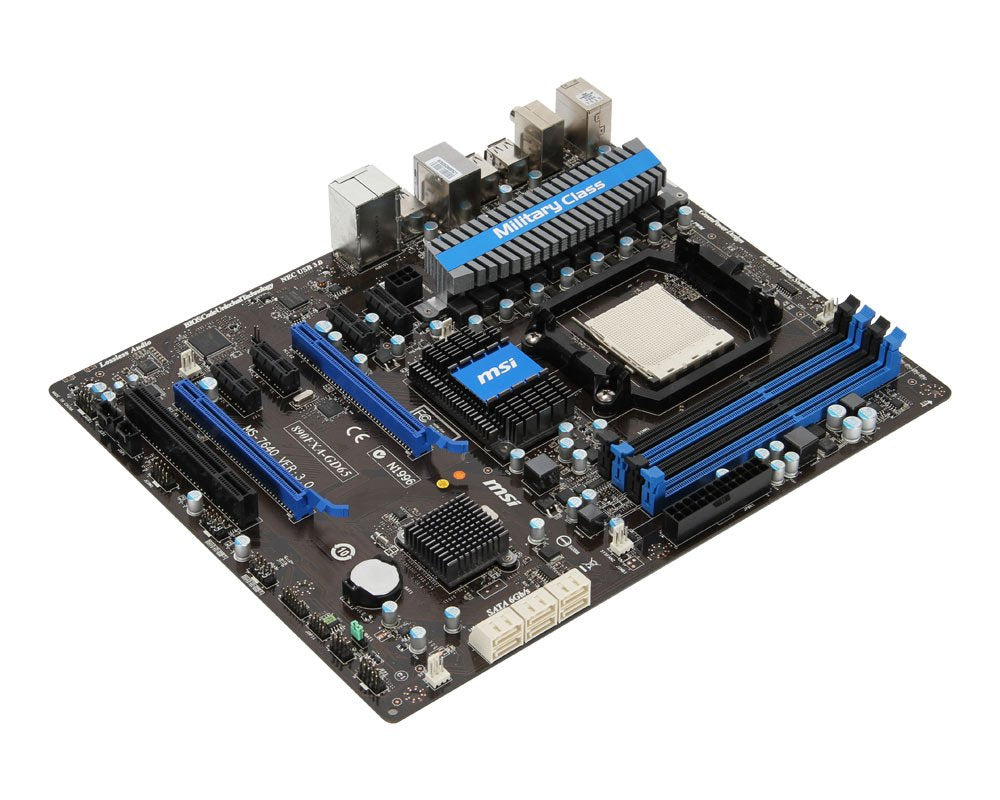 MSI AMD 890FX ATX DDR3 1333 AM2+ or AM3 Motherboards 890FXA-GD65