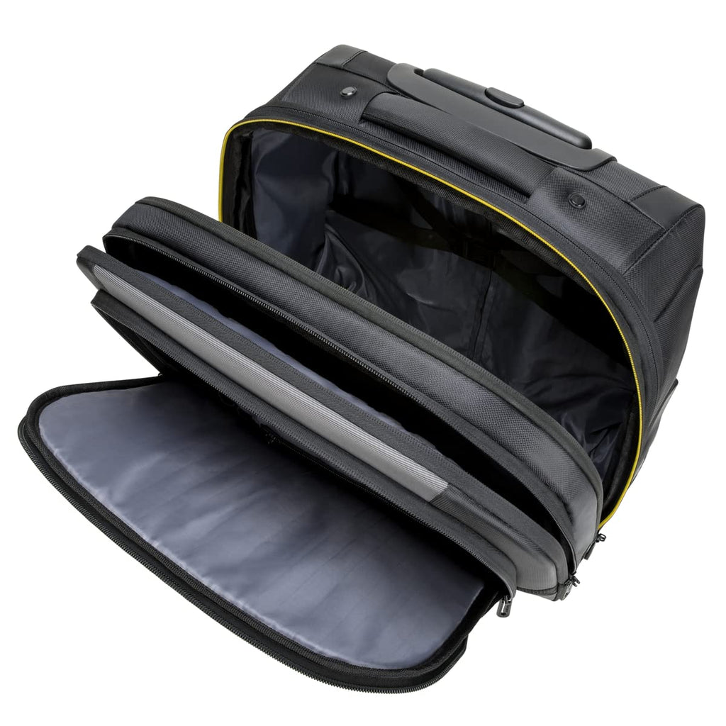 Targus 15" to 17.3" CityGear Overnight Travel Roller Bag – Rolling Laptop Bag for Business and Travel