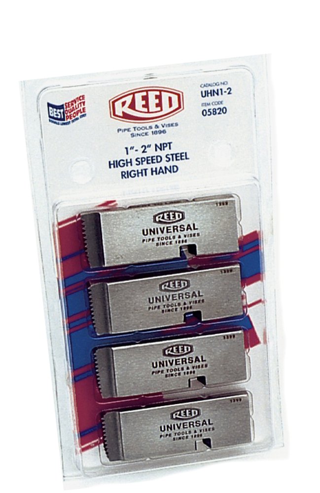Reed Tool UHN1-2 Universal Die Set, 1 to 2-Inch NPT