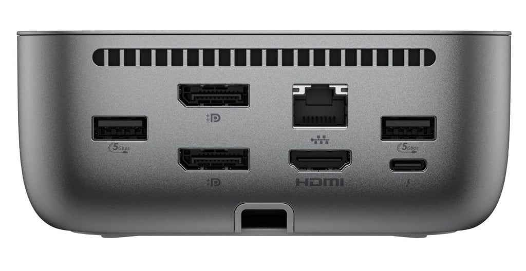 HP 100W Thunderbolt 4 Dock Port Replicator Bundle with DKZ Hub (Universal Thunderbolt/USB-C Docking Station, Single Cable for Charging, Data Transfers to Any Brand Laptop) (10-Pack)