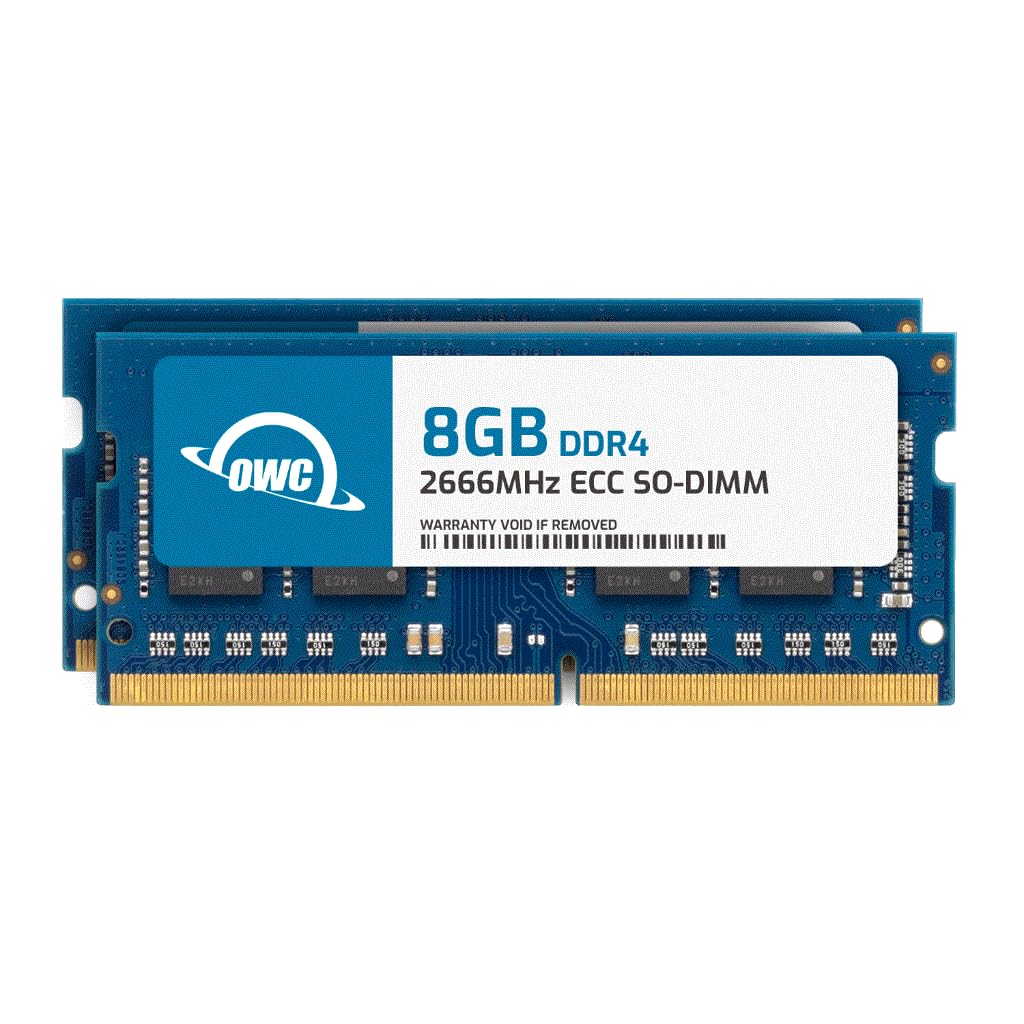 OWC 16GB (2x8GB) DDR4 2666MHz ECC SODIMM 260-pin Memory RAM