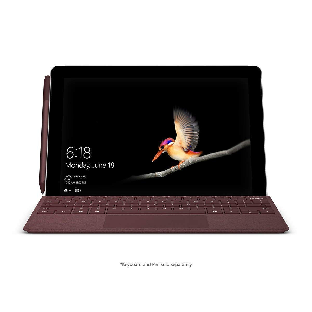 Microsoft Surface Go 2-10.5" Touch-Screen - Intel Pentium 8GB Memory - 128GB SSD - WiFi - Platinum Windows 11 PRO (Renewed)