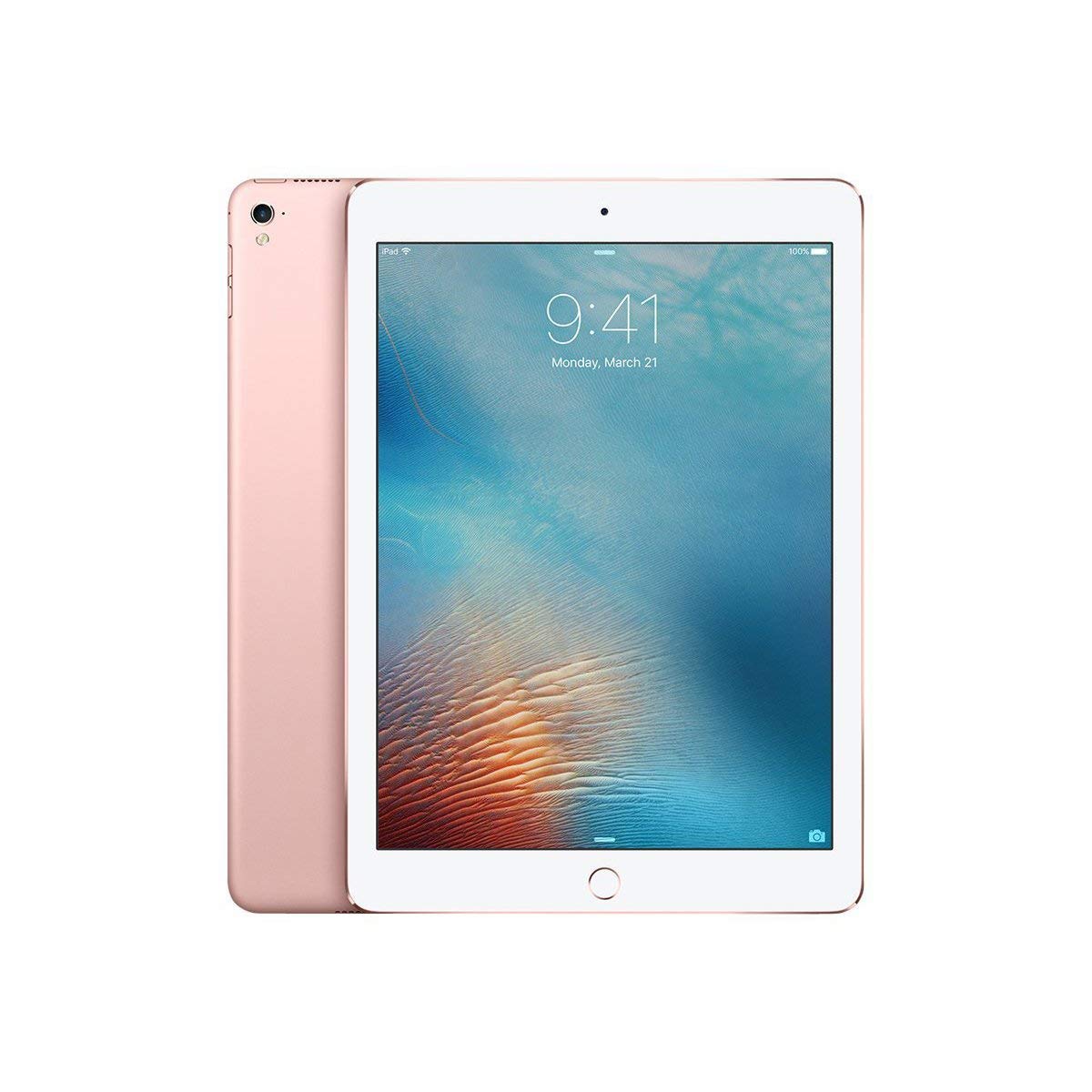 Apple iPad Pro Tablet (128GB, LTE, 9.7in) Silver (Renewed)