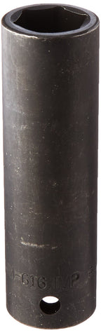 Williams JHWWS-1419RC SUPERTORQUE 19-Piece 1/2-Inch Drive SAE Deep Impact 6 Point Socket Set, Black Industrial Finish, Designed for Maximum Engagement on 6-Point Fasteners