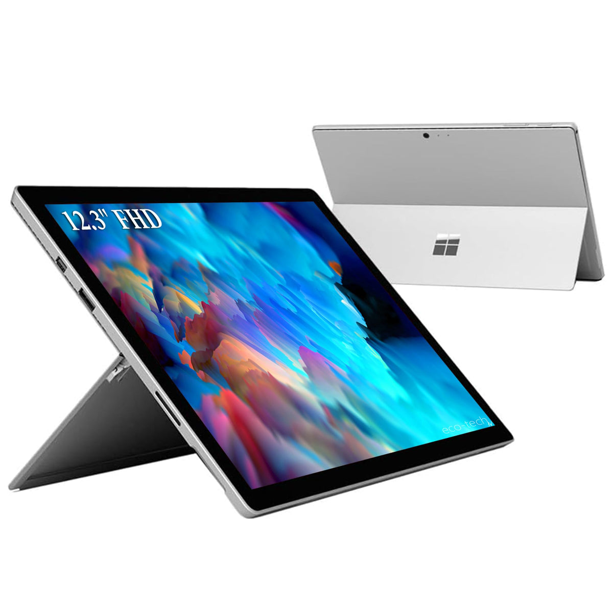Microsoft Surface Pro 5 Tablet 12.3" (2736x1824) Touchscreen Surface Laptop, Core i5-7300U, 8GB RAM, 128GB SSD, USB 3.0, mini DisplayPort, WiFi, Windows 11 Pro (Renewed