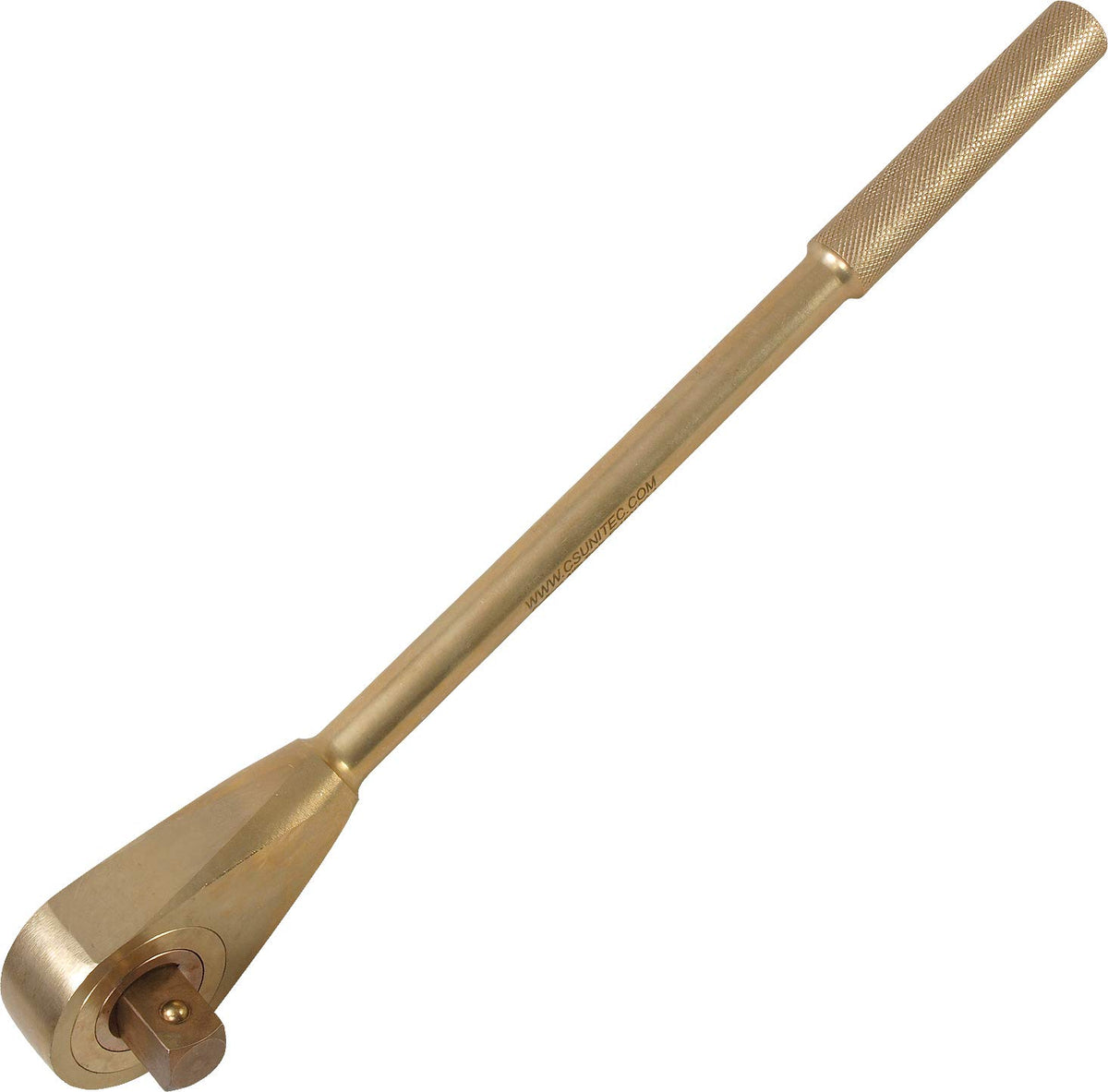 CS Unitec | Non-Sparking Aluminum Bronze Socket Ratchet Wrench | 1/4In Hand Tool