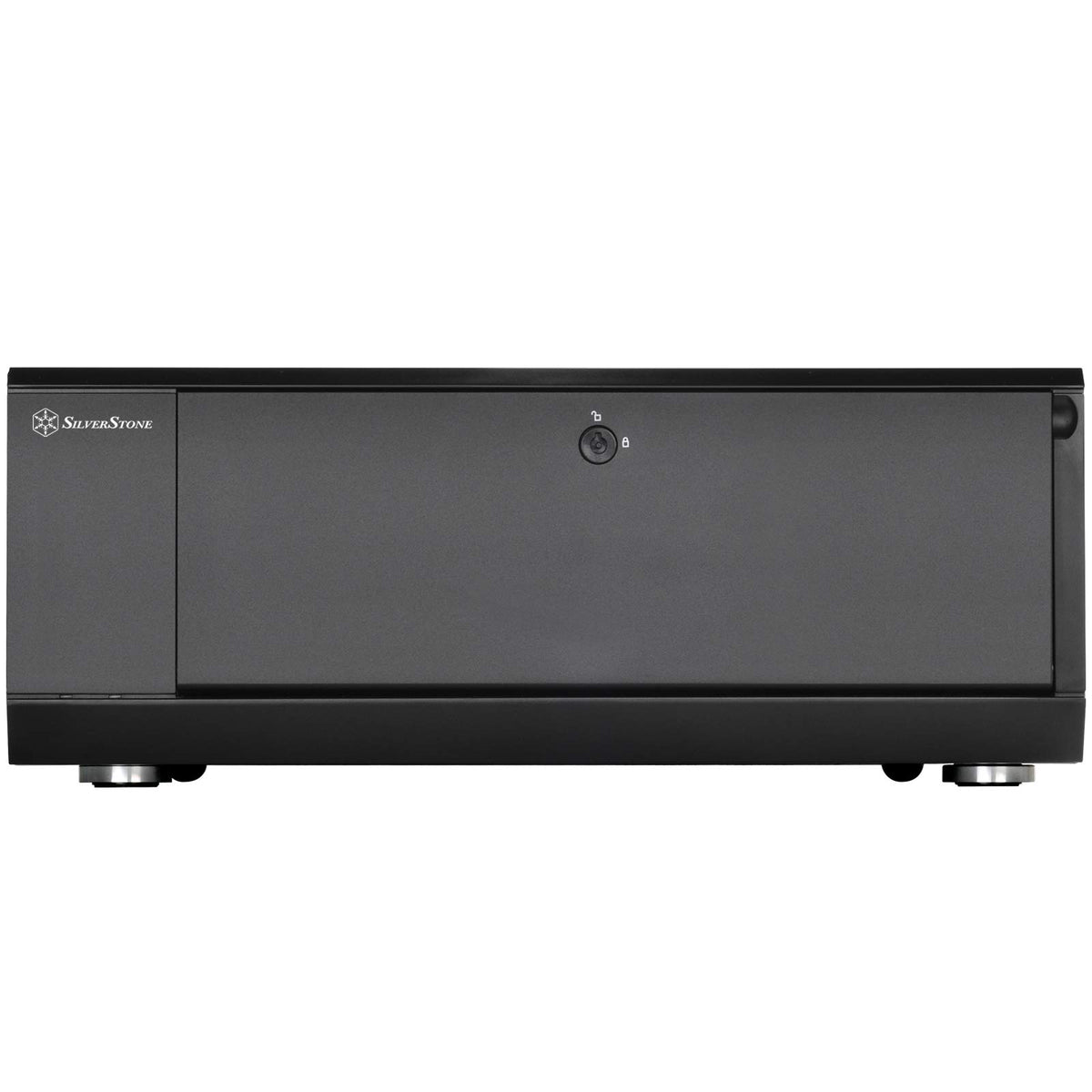 Silverstone Technology GD10B Home Theater Computer Case (HTPC) with Lockable Front Panel for ATX/Micro-ATX Motherboards GD10B-x