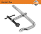 KANCA- HDC-1200 Heavy Duty Clamps, Clamping Force 12,000 N, Opening 48 INCH, Drop-Forged F-Clamp, Welding Tools, Bar Clamp, 1200 MM