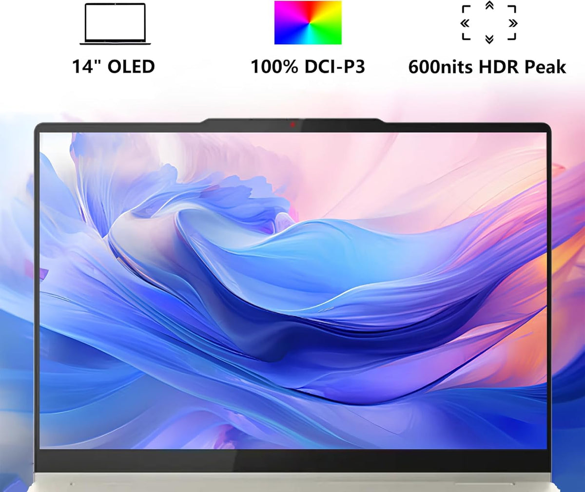 Lenovo Yoga 7 2-in-1 Laptop | 14" WUXGA OLED Touch (100% DCI-P3 600nits HDR) | AMD 6-core Ryzen AI 5 340 (Up to 50 Tops) | 16GB DDR5 512GB SSD Backlit Fingerprint Wi-Fi7 w/Pen Win11 w/DLCA Accessory