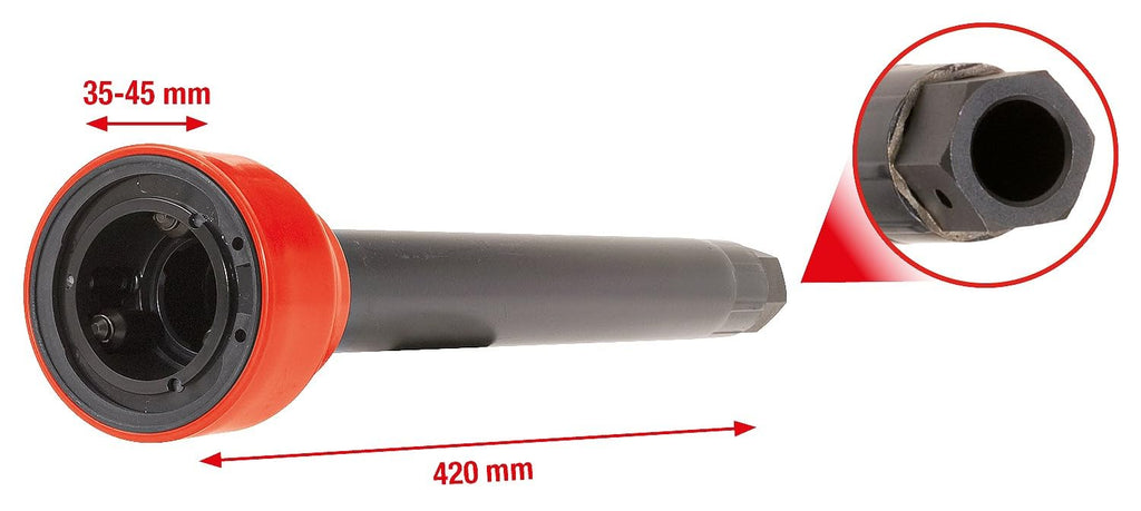 Special axial-joint spanner, 420mm