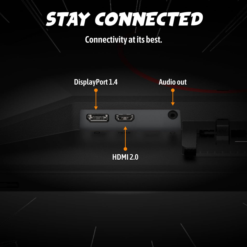 AOC 27" Gaming Monitor QHD 260Hz Overclocked IPS NVIDIA G-SYNC Q27G41ZE