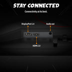 AOC 27" Gaming Monitor QHD 260Hz Overclocked IPS NVIDIA G-SYNC Q27G41ZE