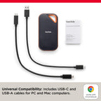 SANDISK 4TB Extreme PRO Portable SSD, Up to 2000MB/s Read Speeds-Old Model