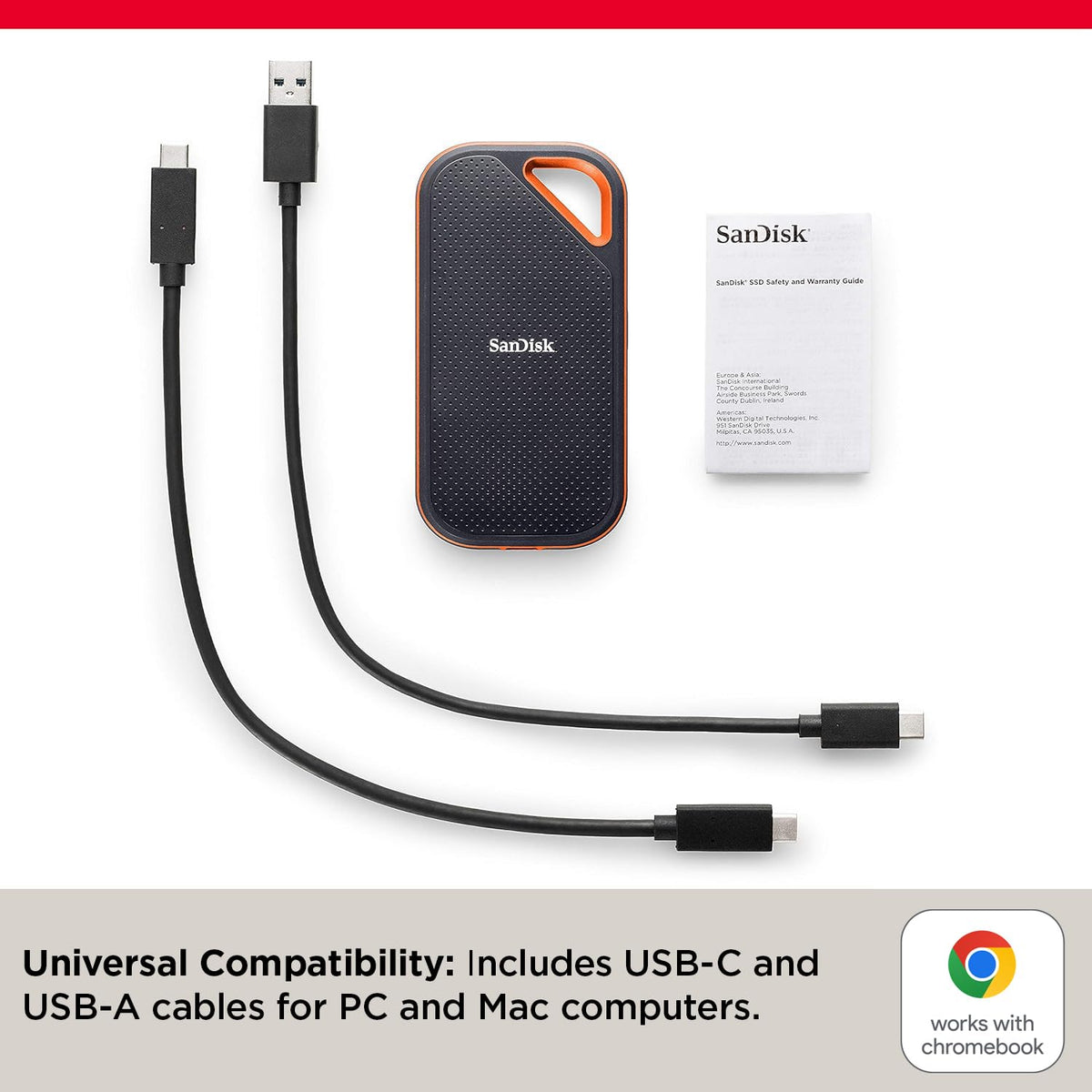 SANDISK 4TB Extreme PRO Portable SSD, Up to 2000MB/s Read Speeds-Old Model
