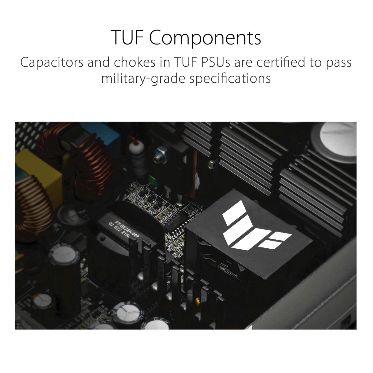 ASUS TUF Gaming 1000W Gold Power Supply | 80 Plus Gold, Fully Modular, ATX 3.1, PCIe 5.1, 12V-2x6 Cable, Military-Grade Components, 10-Year Warranty