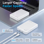 NEWQ 2TB External Hard Drive for iPhone, Portable Phone Drive with App to Backup Photos, Videos and Files, for iPhone 15/16/17/18 Series
