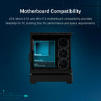 ASUS Prime AP304 ARGB ATX PC Gaming Case Tempered Glass; x4 ARGB Fans
